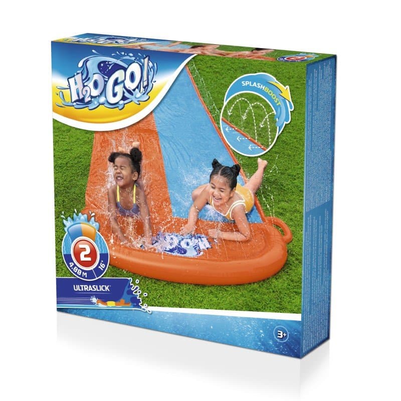 Водна пързалка двойна Bestway (488см) 52328 - Image 2