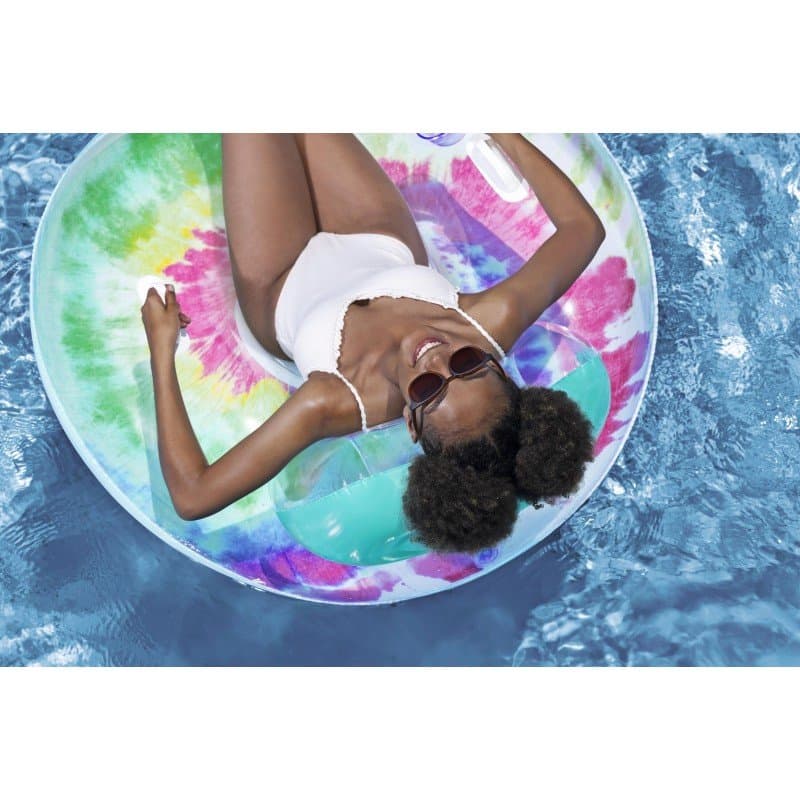 Надуваем пояс  1.18m x 1.17m  Bestway®Tie Dye Deluxe - Image 8