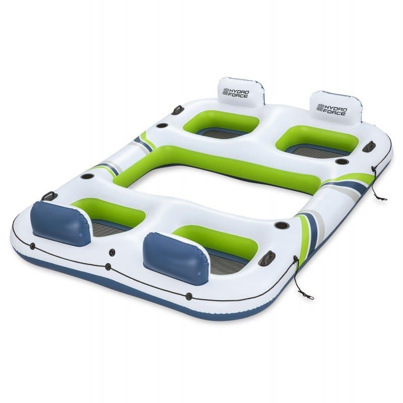 Надуваем плаващ остров 3.02m x 2.19m  Hydro Force® Breeze Bloc Island