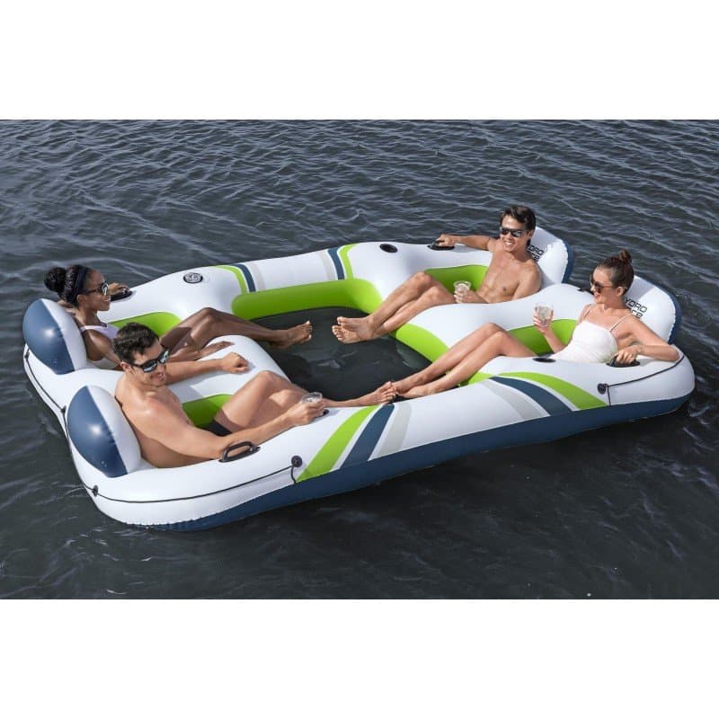 Надуваем плаващ остров 3.02m x 2.19m  Hydro Force® Breeze Bloc Island - Image 14