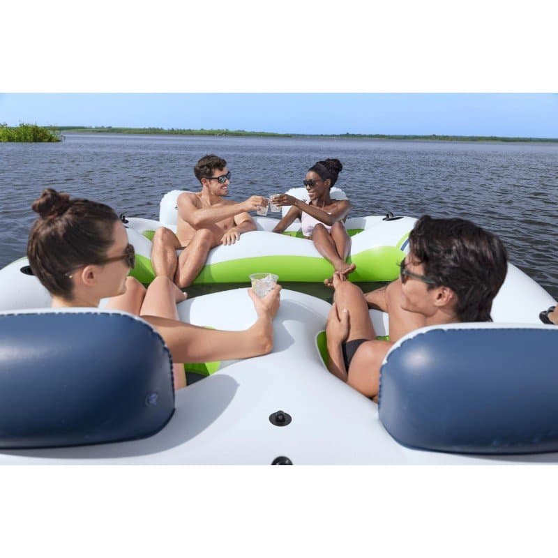 Надуваем плаващ остров 3.02m x 2.19m  Hydro Force® Breeze Bloc Island - Image 9