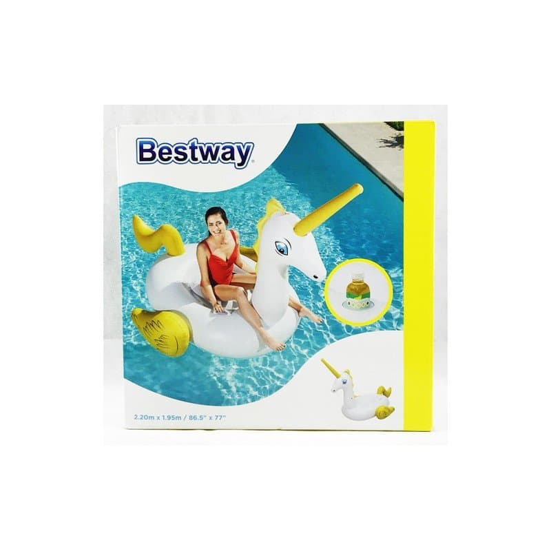 Надуваем еднорог Bestway 41107 - Image 2