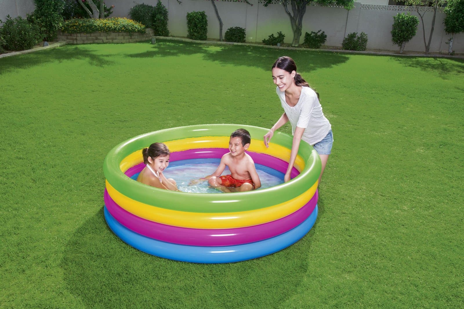 Детски надуваем басейн Ф157x46см, 522л. BESTWAY Swim Squad - Image 6