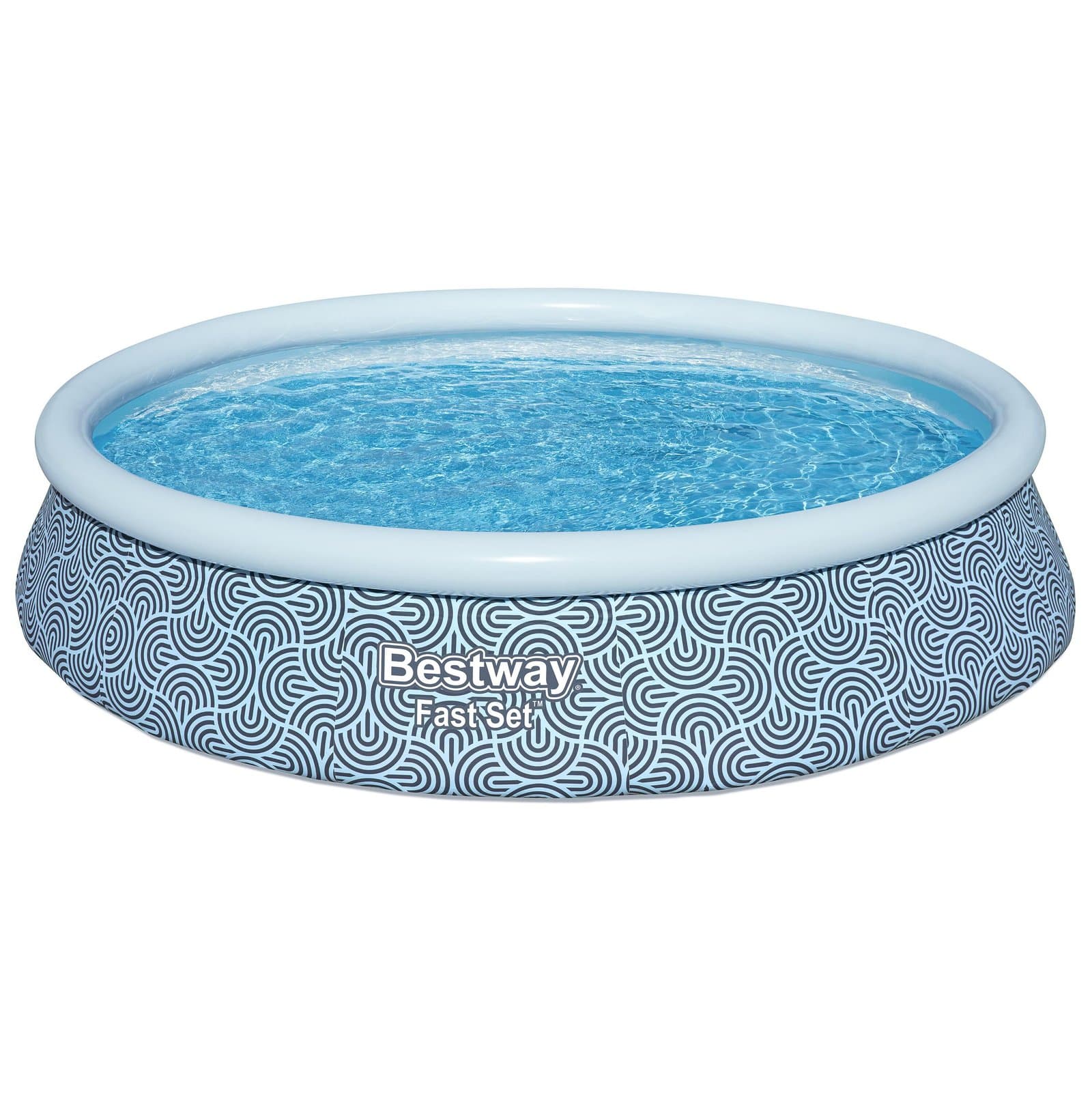Надуваем басейн 3.96m x 84cm Bestway Fast Set - Image 2