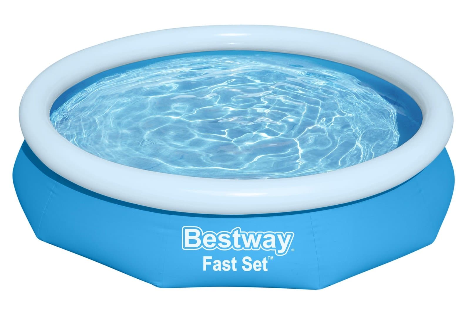 Надуваем басейн 3.05m x 66cm Bestway Fast Set - Image 7