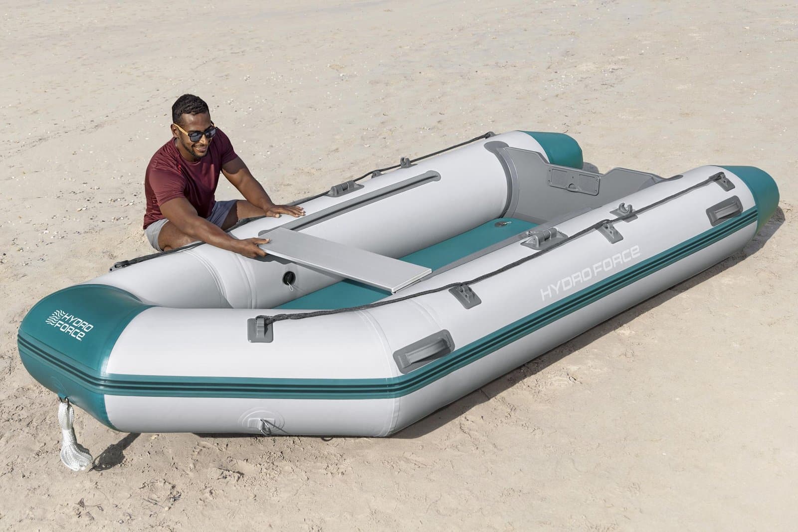 Спортна надуваема лодка с твърдо дъно 3.30m x 1.62m x 44cm Mirovia Pro - Image 26