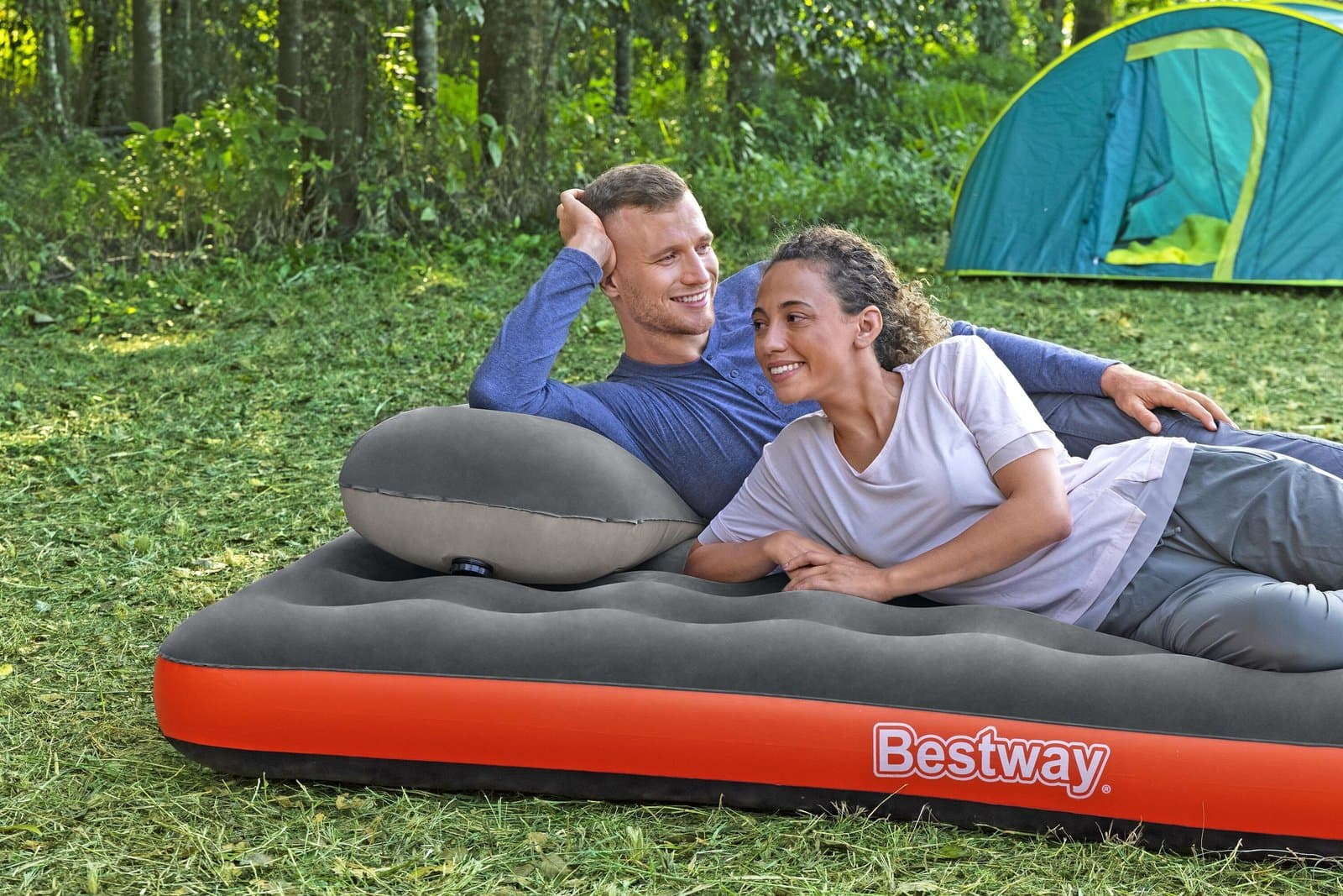 Надуваем Матрак 203x152x22см. с Вградена Помпа Roll & Relax - Image 13