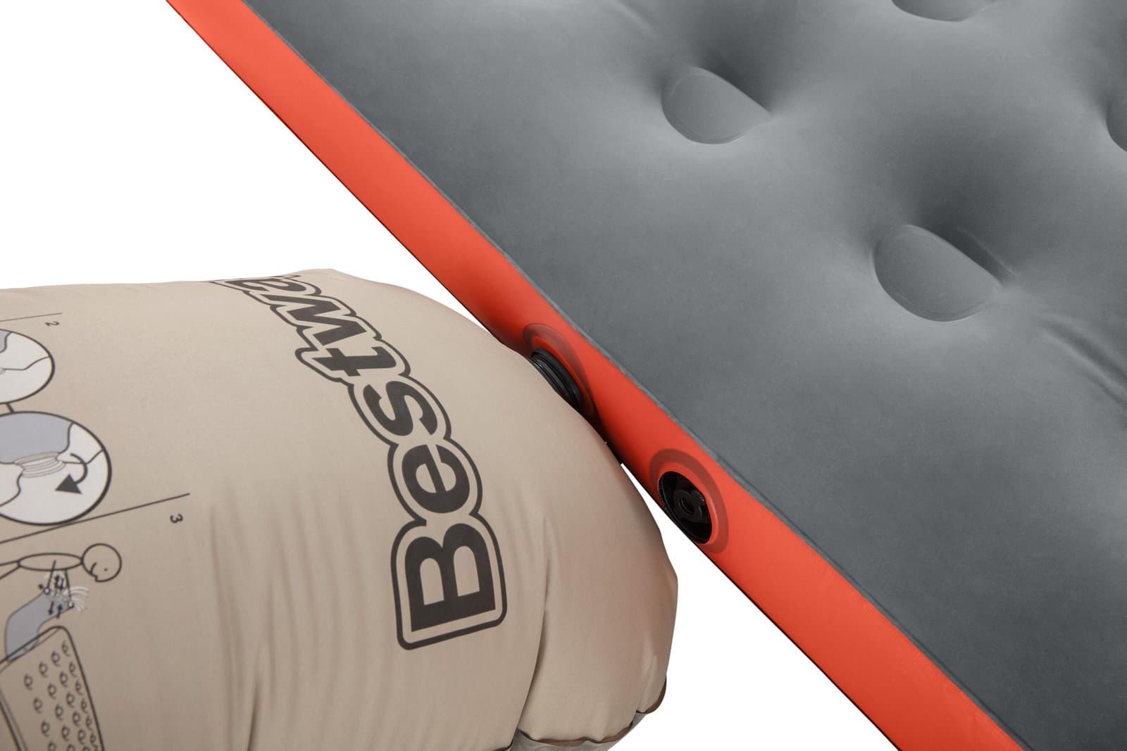 Надуваем Матрак 203x152x22см. с Вградена Помпа Roll & Relax - Image 22