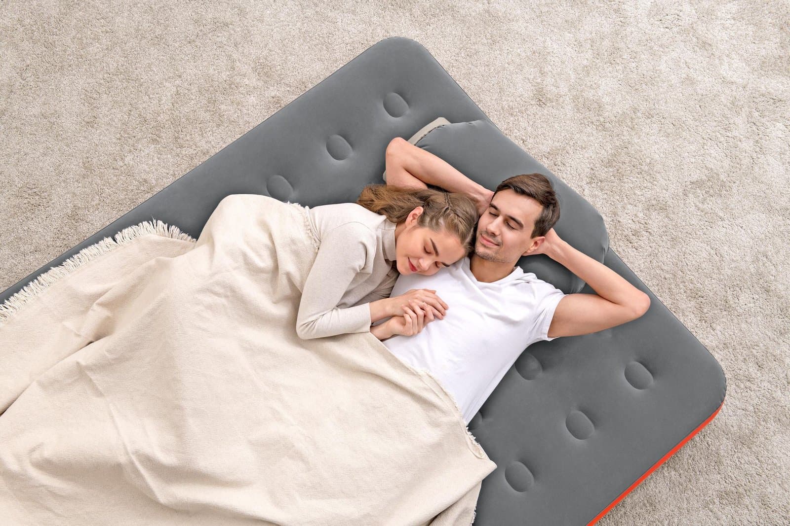 Надуваем Матрак 203x152x22см. с Вградена Помпа Roll & Relax - Image 27
