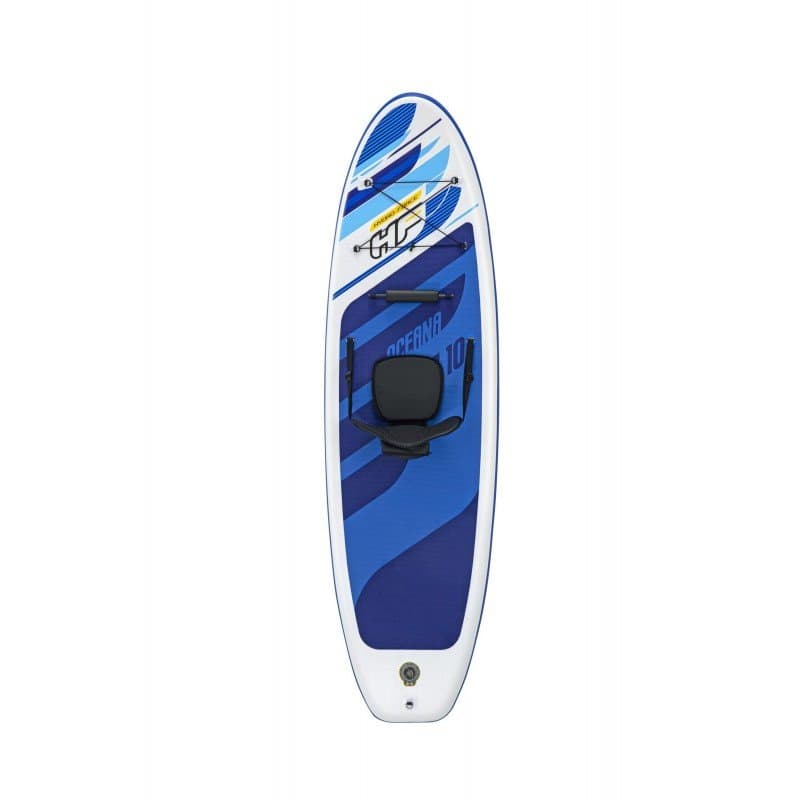 Надуваем SUP борд Bestway OCEANA Convertible 65350 305x84x12см. - Image 2