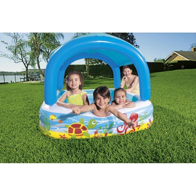 Надуваем басейн 140 х 140 х 114см Bestway - Image 2
