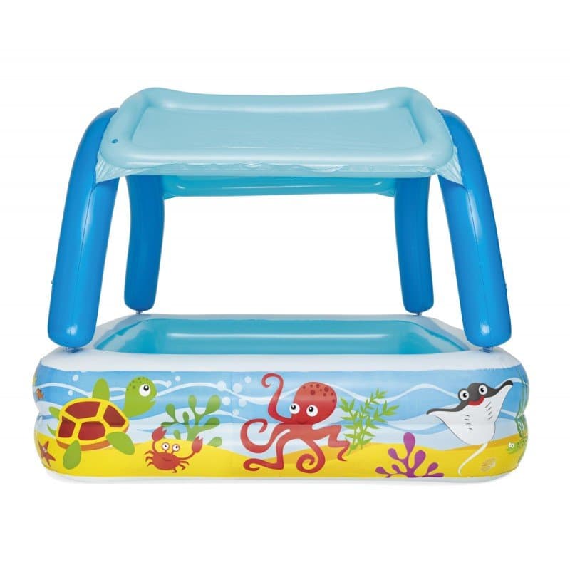 Надуваем басейн 140 х 140 х 114см Bestway - Image 10