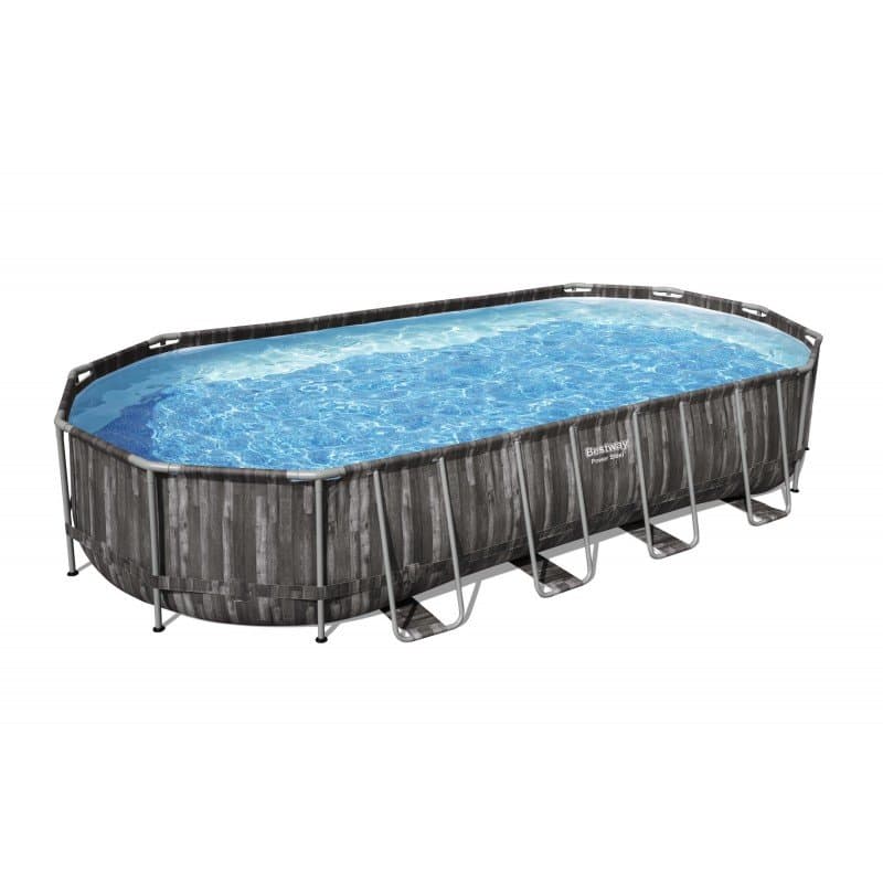 Сглобяем басейн 732 x 366 x 122 см. Bestway