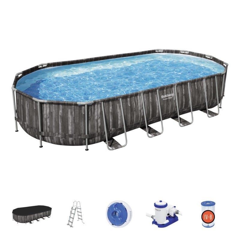 Сглобяем басейн 732 x 366 x 122 см. Bestway - Image 11