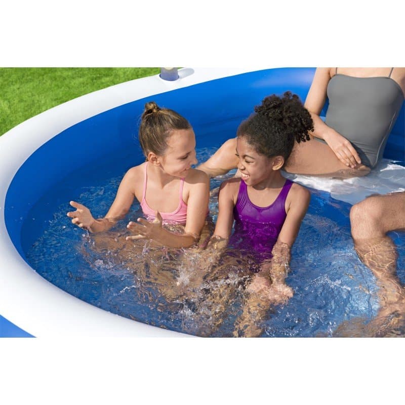 Надуваем семеен басейн Bestway H2OGO Slash Paradise 231x219x79 - Image 9