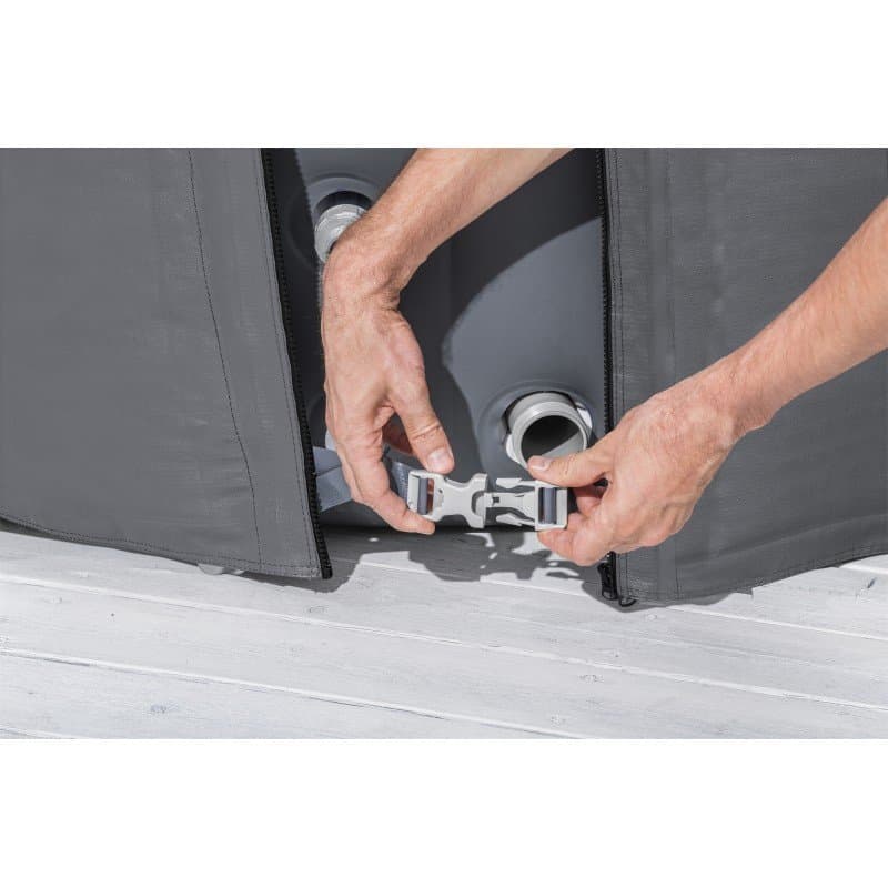 Термално покривало за джакузи Bestway® LAY-Z-SPA® Xtras EnergySense™ 180х66см - Image 7