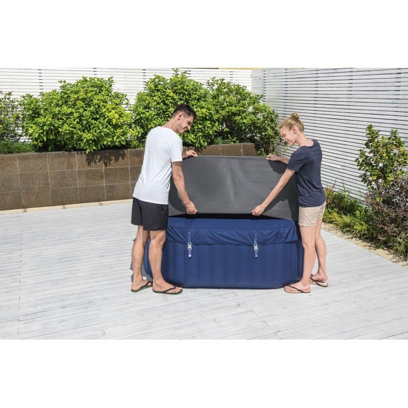 Термално покривало за джакузи Bestway® LAY-Z-SPA® Xtras EnergySense™ 180х180х71см - Image 2