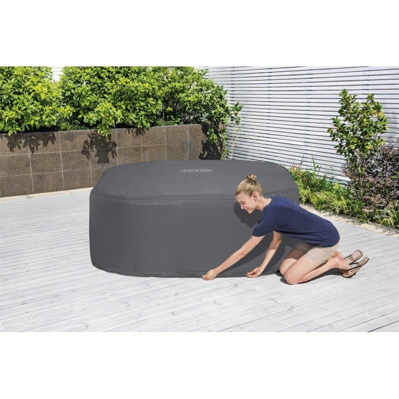 Термално покривало за джакузи Bestway® LAY-Z-SPA® Xtras EnergySense™ 180х180х71см - Image 6