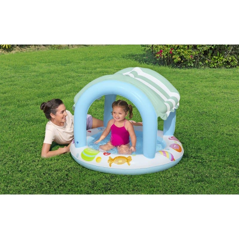 Детски надуваем басейн със сенник Bestway (104х84см) - Image 5