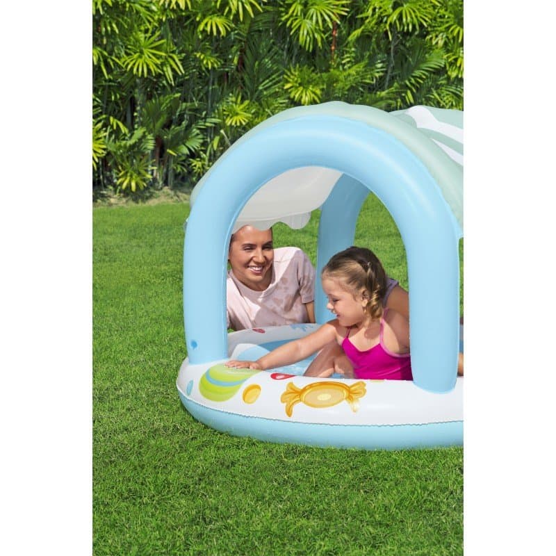 Детски надуваем басейн със сенник Bestway (104х84см) - Image 6