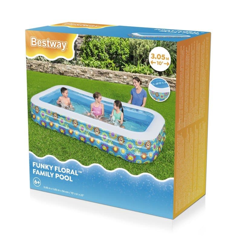 Детски надуваем басейн Bestway (305х183х56см) - Image 2