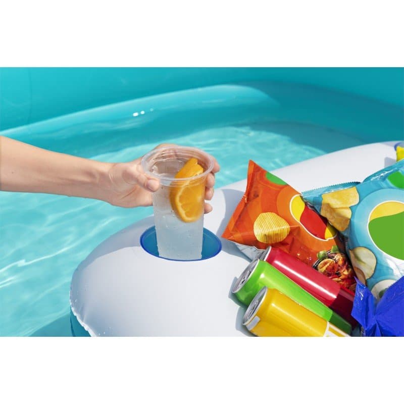 Надуваем басейн Bestway (218х218х48см) - Image 6