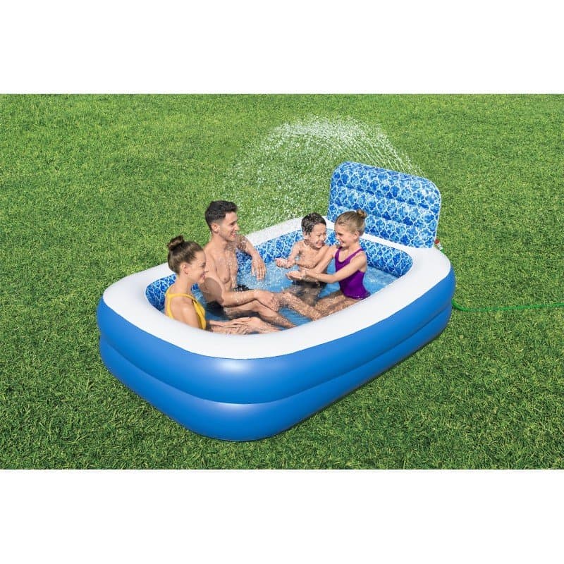 Надуваем басейн с обегалка (229х152х96см) Bestway - Image 4
