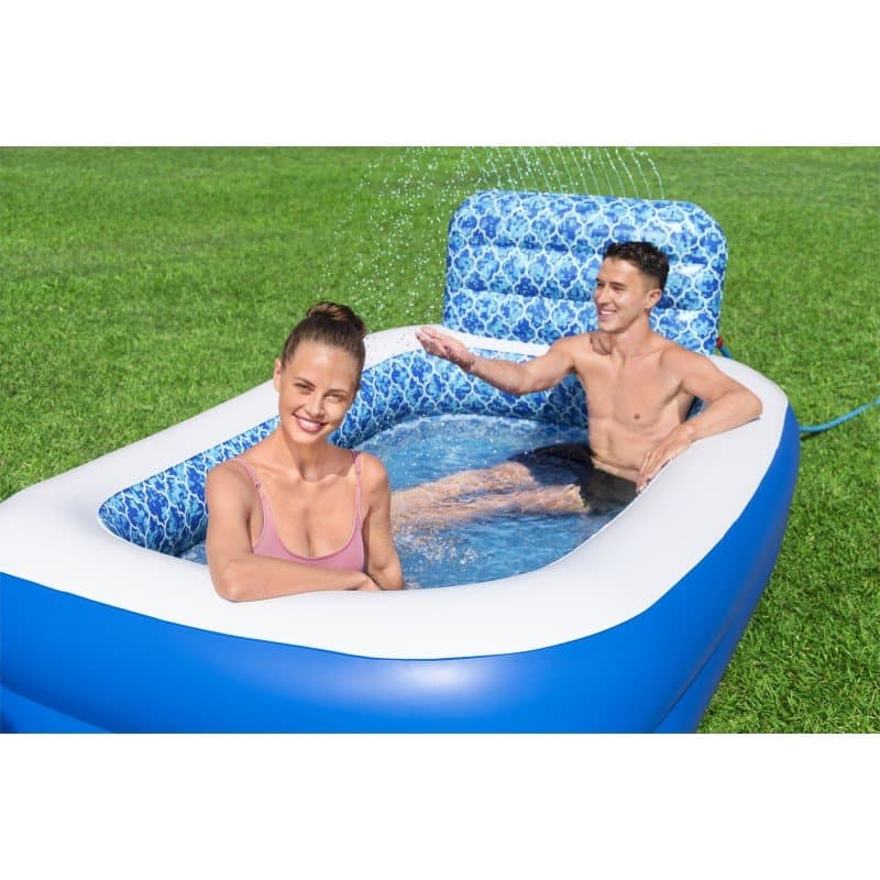 Надуваем басейн с обегалка (229х152х96см) Bestway - Image 7