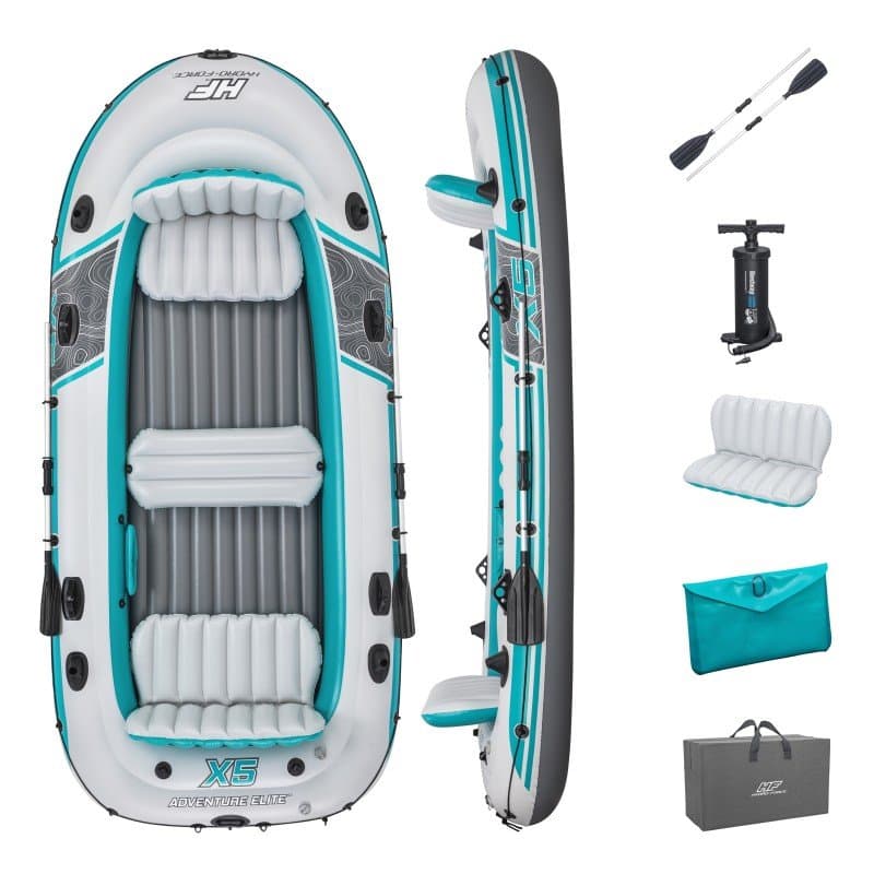 Надуваема лодка Bestway Elite X5 364х166см