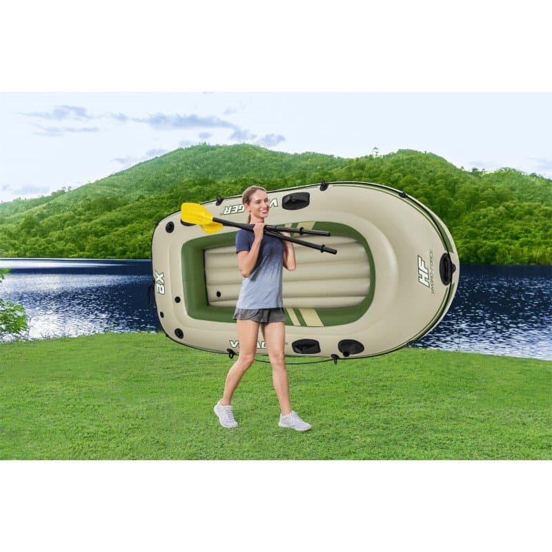 Надуваема лодка Bestway Voyager X2 232х118см - Image 6