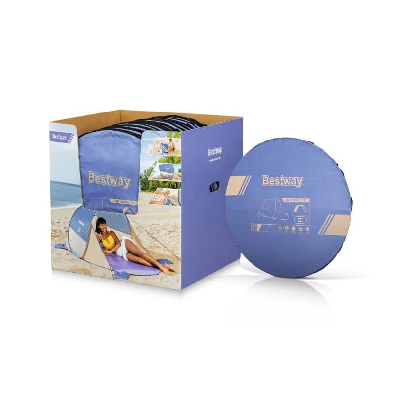 Саморазгъваща се палатка за плаж Bestway (200х120х90см) - Image 2