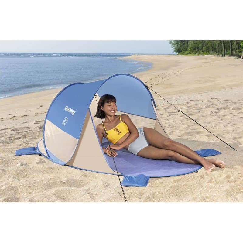 Саморазгъваща се палатка за плаж Bestway (200х120х90см) - Image 3