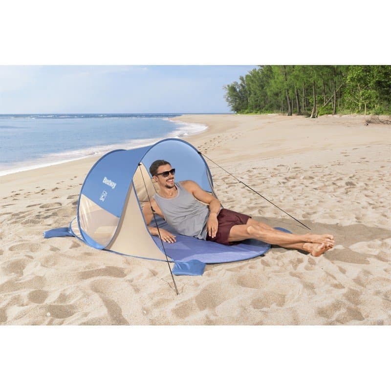 Саморазгъваща се палатка за плаж Bestway (200х120х90см) - Image 4
