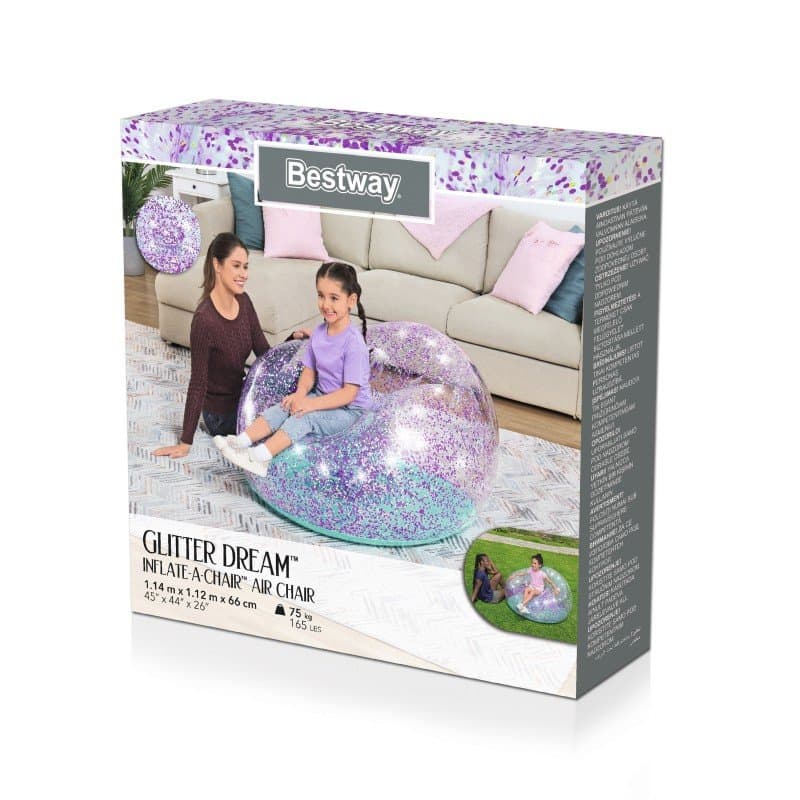 Надуваемо кресло Bestway Glitter Dream - Image 2