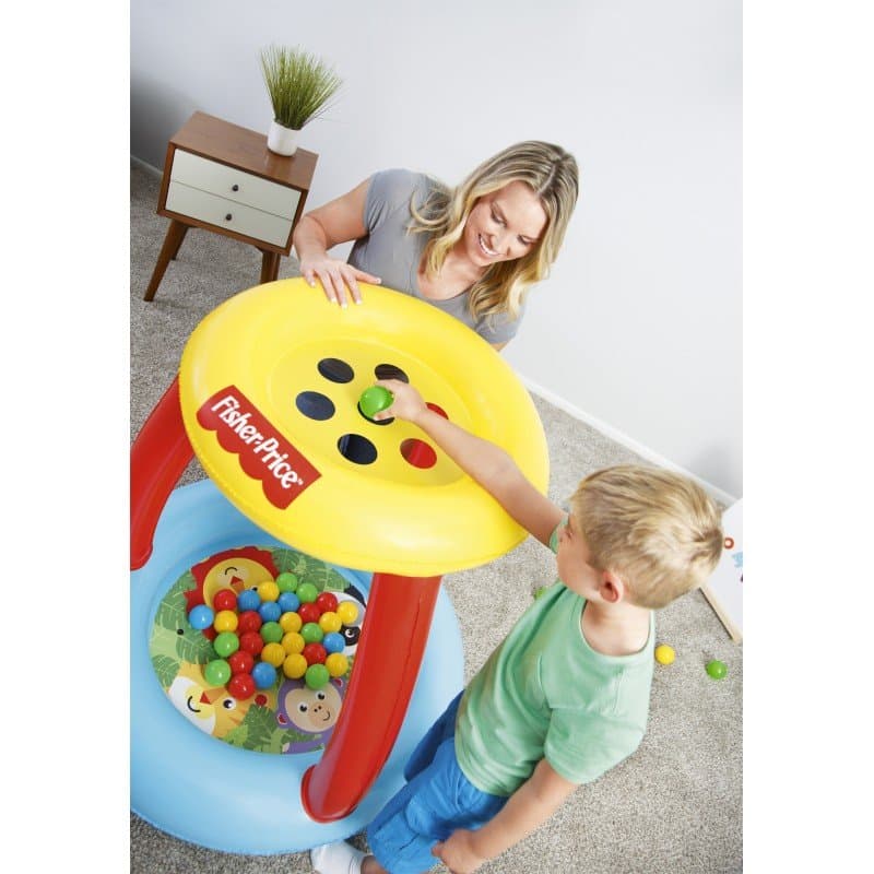 Надуваем детски кът с топки Bestway Fisher Price - Image 6