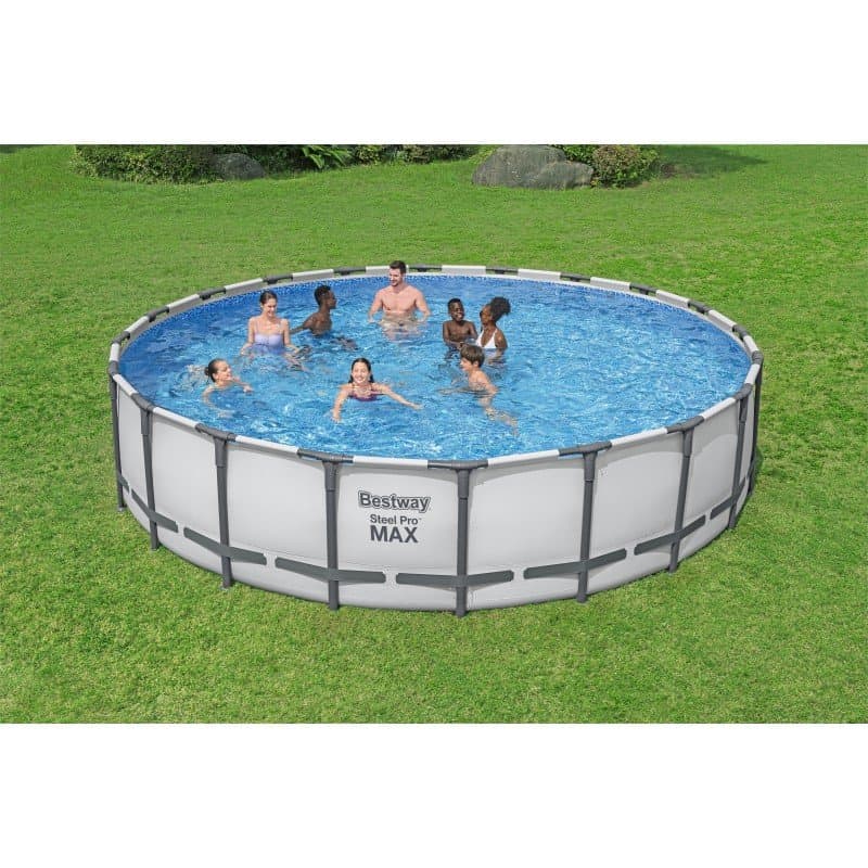 Сглобяем басейн Bestway Steel Pro MAX 610х132см с тръбна конструкция - Image 11