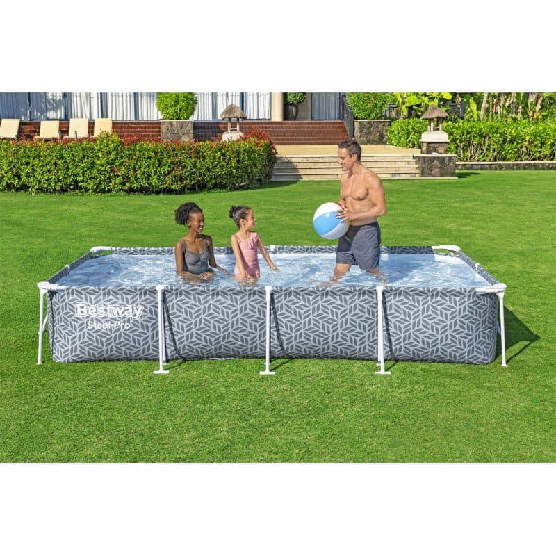 Сглобяем басейн Bestway Steel Pro 366х201х66см с тръбна конструкция - Image 6