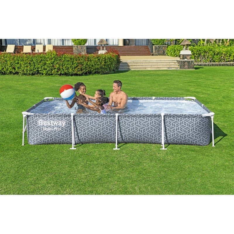 Сглобяем басейн Bestway Steel Pro 366х201х66см с тръбна конструкция - Image 8