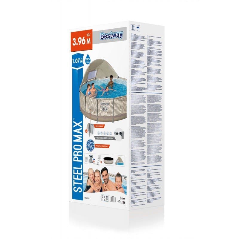 Bestway Сглобяем басейн Steel Pro MAX 396х107см с помпа и сенник - Image 15