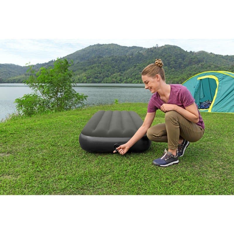 Двоен въздушен матрак 185x 76 x 25cm Bestway Tritech Air Mattress Jr Twin - Image 8