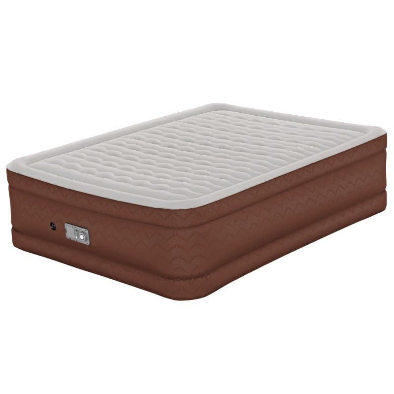 Надувамо легло 2,03m x 1,52m x 51cm Bestway AlwayzAire Fortech Вграден Comfort Choice+ двойна помпа