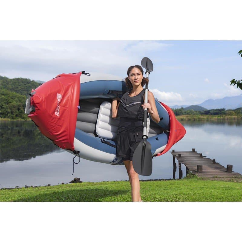 Надуваем каяк 2.90mx 91cm Hydro-Force Rapid X1 - Image 12