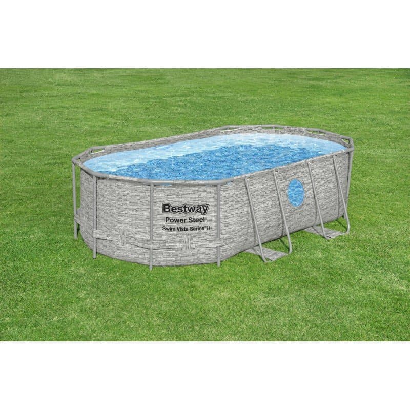 Сглобяем басейн 4.27m x 2.50mx 1.00m Bestway Steel Pro MAX Splashview - Image 4
