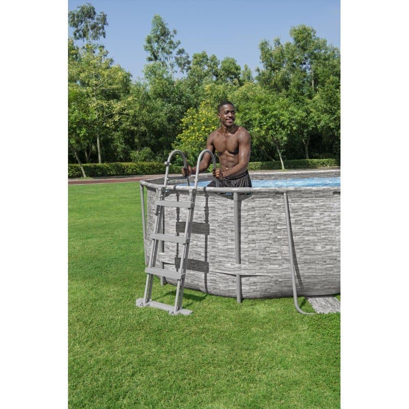 Сглобяем басейн 4.27m x 2.50mx 1.00m Bestway Steel Pro MAX Splashview - Image 5