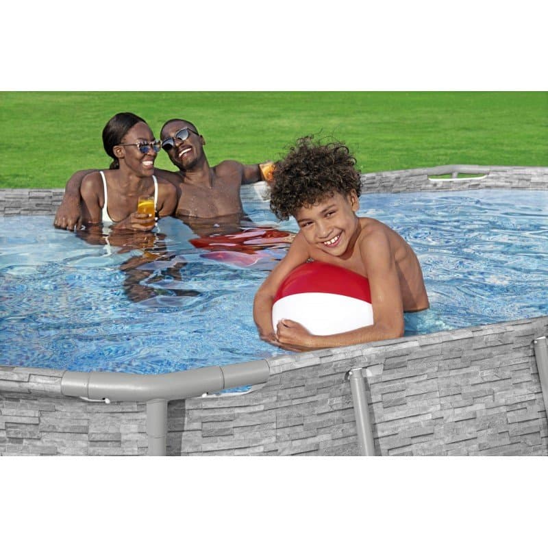 Сглобяем басейн 4.27m x 2.50mx 1.00m Bestway Steel Pro MAX Splashview - Image 8