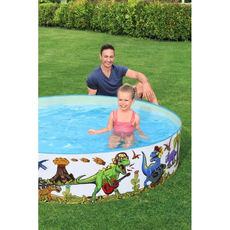 Детски басейн 1.83m x 38cm Bestway Dinosaur Fill'N Fun - Image 5