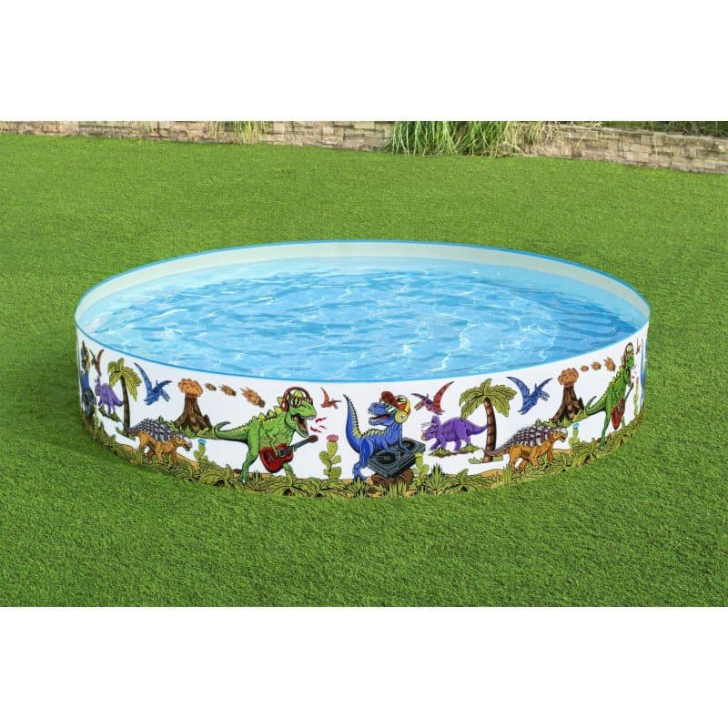 Детски басейн 2.44m x 46cm Bestway Dinosaur Fill'N Fun - Image 3