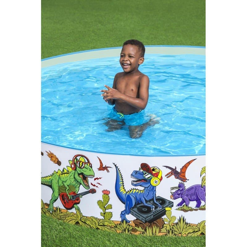 Детски басейн 2.44m x 46cm Bestway Dinosaur Fill'N Fun - Image 5