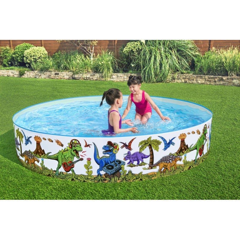 Детски басейн 2.44m x 46cm Bestway Dinosaur Fill'N Fun - Image 6