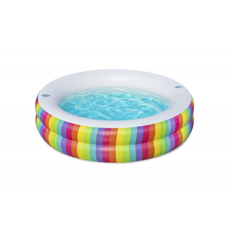 Детски надуваем басейн 2,06m x 2,06m x 51cm Bestway Rainbow Dreams - Image 2